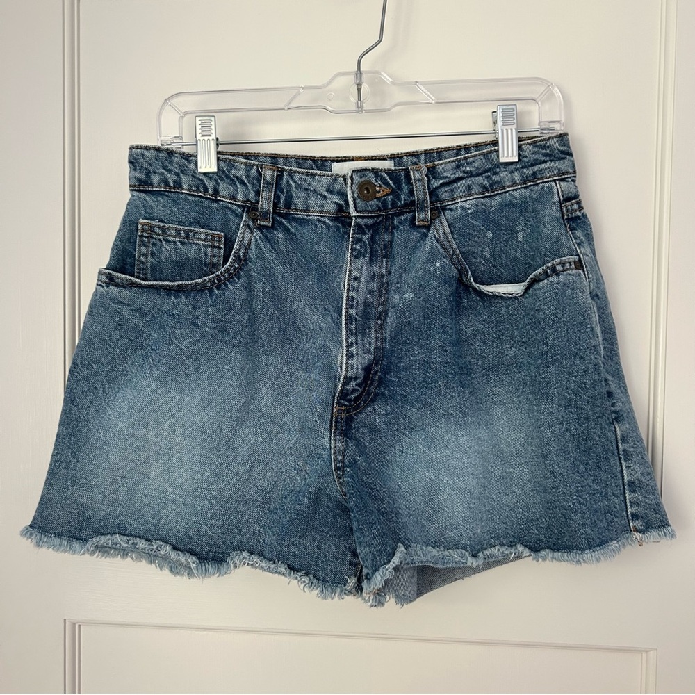 Cotton On High Rise Mom Shorts
